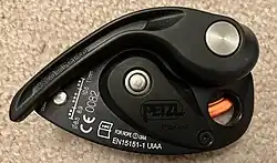 Back side of GriGri edition circa 2022–2023