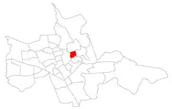 The bairro in District of Sede