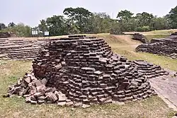 A ruined part of Ballal Sen's Dhipi
