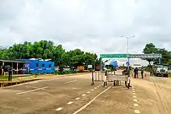 Border crossing at Banglabandha