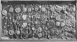 Seals from Barons' Letter, 1301, exemplar B