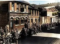Historical photograph of Batchelor Street, formerly Fullalove Alley
