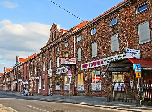 Facade Chocimska street