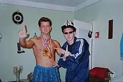 Photo: Left to Right: Konstantin Priahin, Sergey Ashihmin.