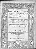 Portraits d'oyseaux, animaux, serpens, herbes, arbres, hommes et femmes, d'Arabie et Egypte, 1557