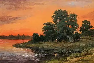 Travellers at a Campfire