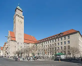 Rathaus Neukölln (City Hall), Rixdorf