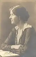 Bertha Phillpotts c.1920 courtesy Queen Mary's College, University of London