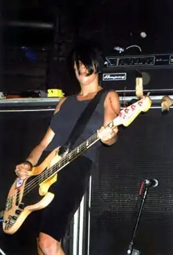 Liebling performing in 1995