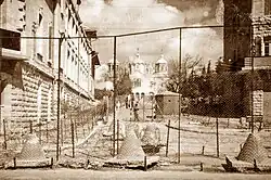 "Bevingrad" in Jerusalem, Russian Compound behind barbed wire