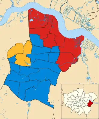 1990 results map