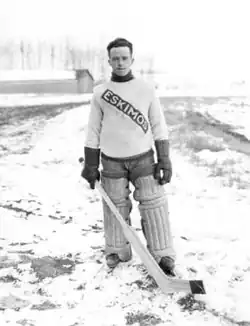 Bill Tobin with the Edmonton Eskimos