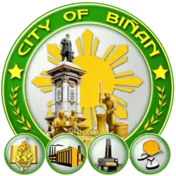 Official seal of Biñan