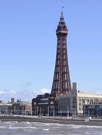 Blackpool Tower, completed in 1894