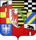 17th century arms of Anhalt principalities of Anhalt-Harzgerode