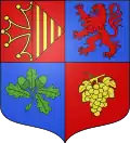 Coat of arms of Caupenne-d'Armagnac