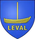 Coat of arms of Leval