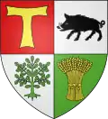 Coat of arms of Tellecey