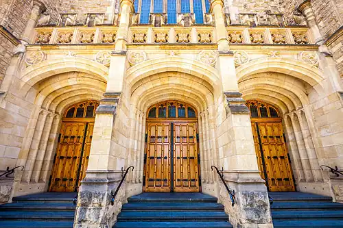 Entrance to Bonython Hall