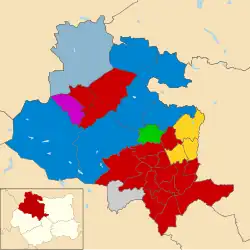 2014 results map