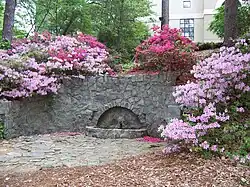The historic Bradley Olmsted Garden of The Columbus Museum