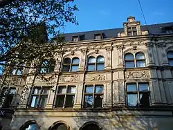 1896 building of the Deutsche Nationalbank, head office of Bremer Landesbank in Bremen from 1938 to the 2010s[57]