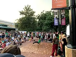 Breakdancers on Pearl Street, Boulder, Colorado