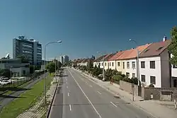 Central part of Komárov