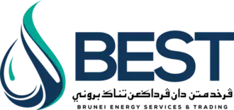 Logo and wordmark of Brunei Energy Services & Trading Sdn Bhd.
