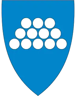 Coat of arms of Brunlanes Municipality (1985-1988)