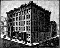 Buhl Block, 1868, corner of Griswold and Congress