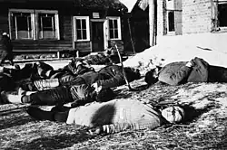 Image 23Mass murder of Soviet civilians near Minsk, 1943 (from History of Belarus)