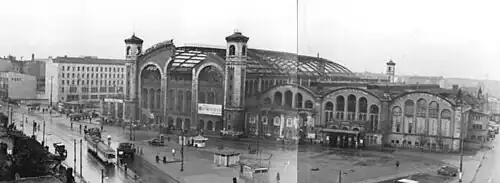 Ruin of the Stettiner Bahnhof, 1950.