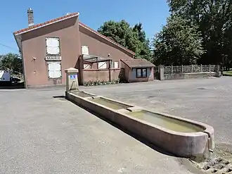 The town hall in Buriville