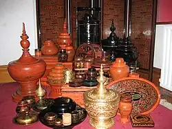 Image 34A wide range of Burmese lacquerware from Bagan (from Culture of Myanmar)
