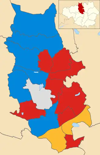 2019 results map