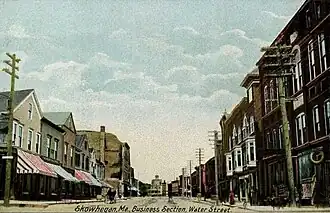 Water Street in 1906