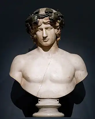 Marble bust of Antinous