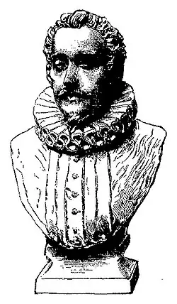 Bust of Cervantes (c. 1878).