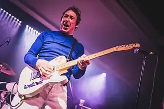 Diggle with Buzzcocks in 2022