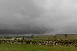 Stormy sky, Tallgrass Prairie National Preserve