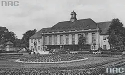 The main station building after the 1915 reconstruction