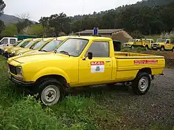 Dangel Peugeot 504 4x4 Pickup belonging to the French forest fire service