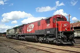 GE C30-7 #9220 of América Latina Logística