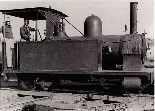 Britannia with its number "13" barely visible on the side tank, c. 1938