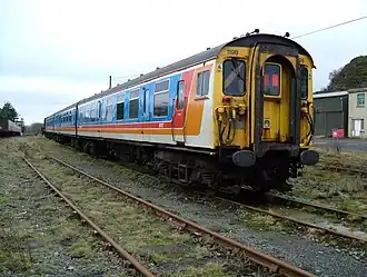 1198 immediately following preservation in 2005 former South West Trains Class 411/9 on the Dartmoor Railway following withdrawal in December 2004.