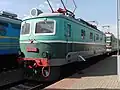 Electric locomotive ChS3-45 in Moscow Railway Museum, Russia