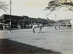 Front yard of Pasuruan train station, c. 1934