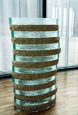 'CONTINUOUS' 2012 Bert van Loo for the exposition in honor of the bilateral relations between the Netherlands and China. Rolling Snowball/3-Guangzhou 10 Nov. - 3 Dec.2012. Now part of the collection of: Long Museum West Bund, Shanghai – China.[12]