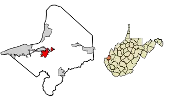 Location of Barboursville in Cabell County, West Virginia.